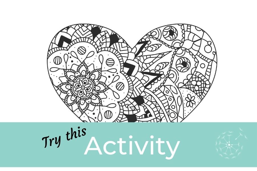 Children’s Activity: Therapeutic Colouring Sheet